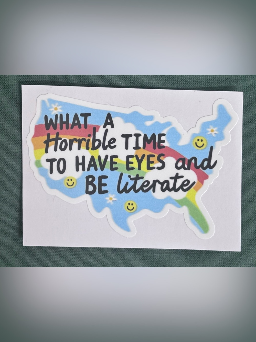 Funny (but true) Sticker - Gallows Humor. 3x2in